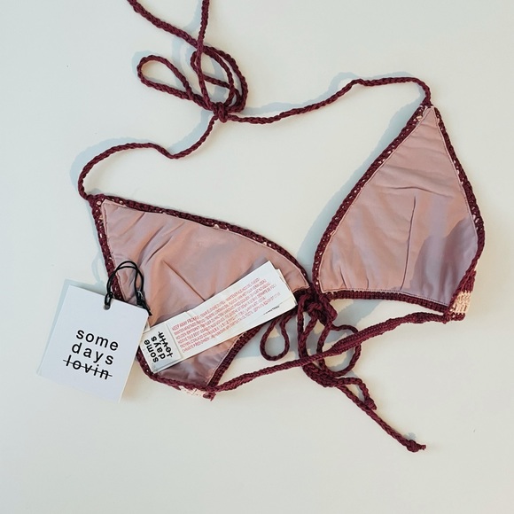 MILES CROCHET BIKINI TOP - Picture 9 of 11